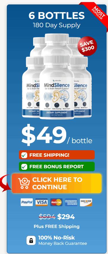 Buy MindSilence 6 Bottle